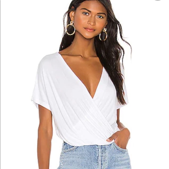 Lovers + Friends- white surpluses tee. Size small - Picture 1 of 6